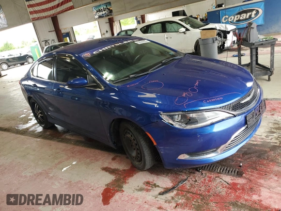 2015 Chrysler 200 Limited with VIN 1C3CCCAB1FN528457, listed as a Copart auction lot 63638205 with 243,823 mi miles and Salvage title. Bid and sale history available at DreamBid. Image 4.