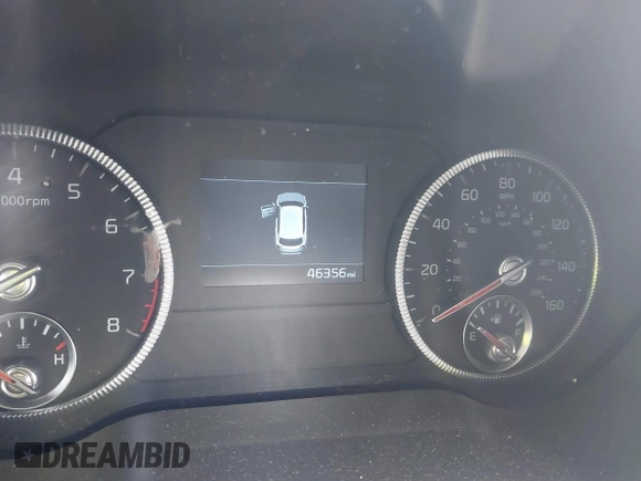 2022 Kia Telluride S with VIN 5XYP6DHCXNG307597, listed as a IAAI auction lot 42443135 with 46,356 mi miles and . Bid and sale history available at DreamBid. Image 14.