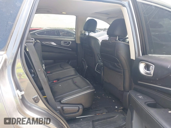 2019 Infiniti QX60 PURE with VIN 5N1DL0MM2KC514807, listed as a IAAI auction lot 41888970 with 71,561 mi miles. Bid and sale history available at carsss.com. Image 8.