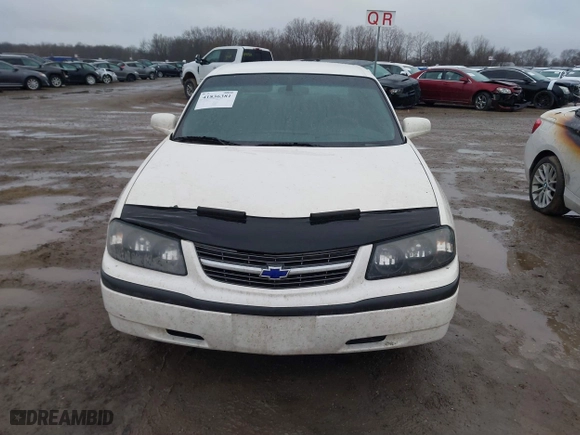 2002 Chevrolet Impala with VIN 2G1WF52E229379194, listed as a IAAI auction lot 41836381 with 261,730 mi miles. Bid and sale history available at carsss.com. Image 6.