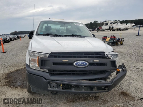 2019 Ford F-150 XL with VIN 1FTFX1E59KFA06511, listed as a Copart auction lot 80884844 with 104,543 mi miles and Salvage title. Bid and sale history available at DreamBid. Image 5.