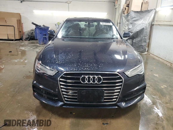 2017 Audi A6 Premium with VIN WAUF8AFC0HN046384, listed as a Copart auction lot 50129315 with 125,262 mi miles and Salvage Title. Bid and sale history available at carsss.com. Image 5.