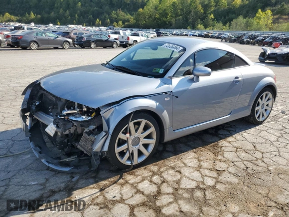 2002 Audi TT ALMS Edition with VIN TRUWT28N221028141, listed as a Copart auction lot 72626484 with 88,412 mi miles and Salvage Title. Bid and sale history available at carsss.com. Image 1.