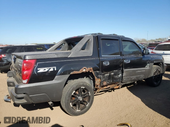 2005 Chevrolet Avalanche Z71 with VIN 3GNEK12Z95G259260, listed as a Copart auction lot 75744534 with 199,811 mi miles and Salvage Title. Bid and sale history available at DreamBid. Image 3.
