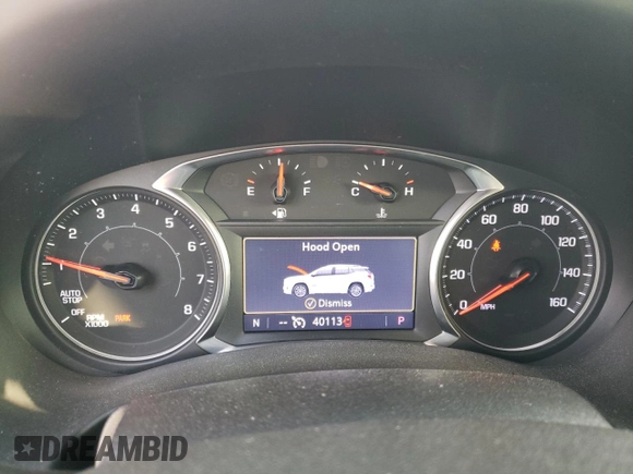 2022 GMC Terrain SLT with VIN 3GKALPEV5NL230575, listed as a Copart auction lot 46914865 with 40,113 mi miles and Salvage title. Bid and sale history available at DreamBid. Image 9.