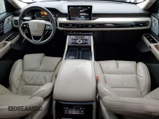 2021 Lincoln Aviator Reserve with VIN 5LM5J7WC4MGL17718, listed as a Copart auction lot 43180165 with 68,596 mi miles and Clean title. Bid and sale history available at DreamBid. Image 8.