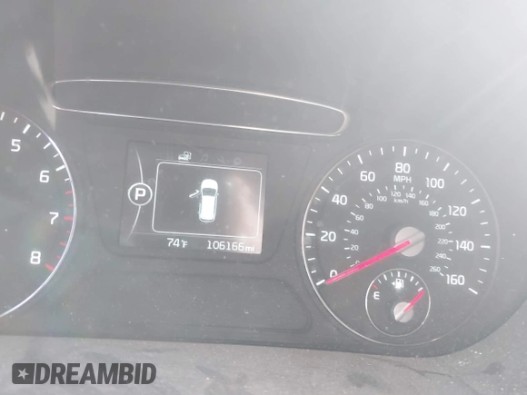 2017 Kia Sorento LX with VIN 5XYPG4A32HG294131, listed as a IAAI auction lot 42079685 with 106,166 mi miles. Bid and sale history available at carsss.com. Image 15.