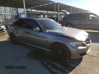 2011 BMW 3 Series 328i with VIN WBAPH5C58BA441154, listed as a Copart auction lot 50467185 with 167,328 mi miles and Salvage Title. Bid and sale history available at carsss.com. Image 4.