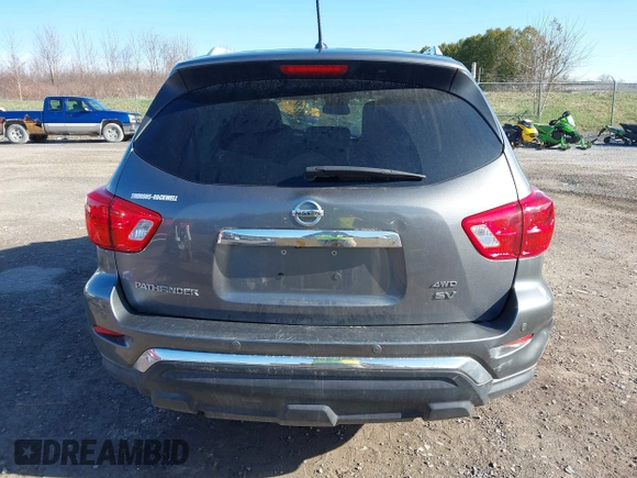 2018 Nissan Pathfinder S with VIN 5N1DR2MM7JC634255, listed as a IAAI auction lot 41961667 with 148,219 mi miles and . Bid and sale history available at DreamBid. Image 17.