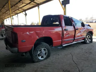 2006 Dodge Ram 2500 SLT with VIN 3D7KS28C76G101804, listed as a Copart auction lot 46339465 with 227,215 mi miles and Salvage Title. Bid and sale history available at carsss.com. Image 3.