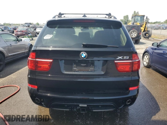 2012 BMW X5 35d with VIN 5UXZW0C54CL670228, listed as a Copart auction lot 53079785 with 144,905 mi miles and Clean title. Bid and sale history available at DreamBid. Image 6.