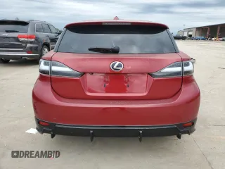 2011 Lexus CT 200h z VIN JTHKD5BH4B2039483, wystawiony jako Copart lot #55633395 z przebiegiem Nie podano mil oraz Tytuł czysty. Historia ofert i sprzedaży dostępna na DreamBid. Obrazek 6.