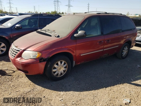 2006 Chrysler Town & Country LWB Touring with VIN 2A4GP54L36R921116, listed as a Copart auction lot 73257324 with 237,993 mi miles and Clean Title. Bid and sale history available at carsss.com. Image 1.