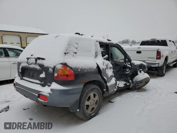 2004 Hyundai Santa Fe GLS with VIN KM8SC73E94U780607, listed as a Copart auction lot 84729644 with 0 mi miles and Salvage Title. Bid and sale history available at carsss.com. Image 3.
