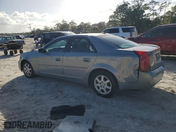 2007 Cadillac CTS with VIN 1G6DM57T470163055, listed as a Copart auction lot 79007014 with 0 mi miles and Salvage Title. Bid and sale history available at carsss.com. Image 2.