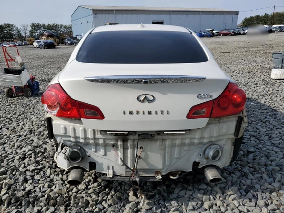2013 Infiniti G37 x z VIN JN1CV6AR7DM751242, wystawiony jako Copart lot #52957075 z przebiegiem 160 925 mil mil oraz Szkoda całkowita • Salvage title. Historia ofert i sprzedaży dostępna na DreamBid. Obrazek 6.