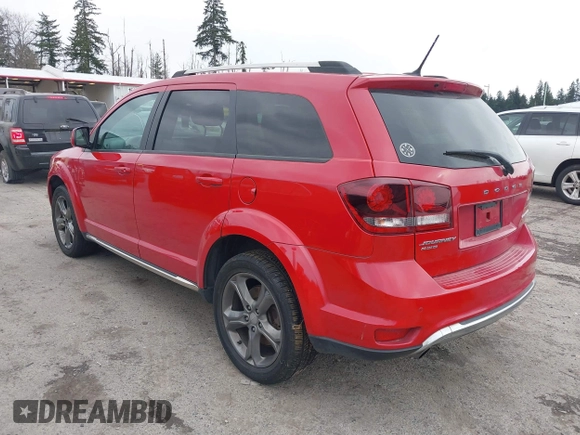 2017 Dodge Journey Crossroad Plus with VIN 3C4PDDGG4HT517717, listed as a IAAI auction lot 41815676 with 103,021 mi miles and . Bid and sale history available at DreamBid. Image 3.