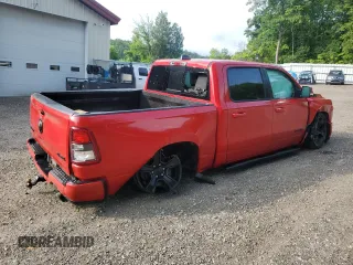2020 Ram 1500 Big Horn with VIN 1C6SRFFT4LN183422, listed as a Copart auction lot 64058205 with 40,444 mi miles and Salvage title. Bid and sale history available at DreamBid. Image 3.