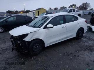 2020 Kia Rio LX with VIN 3KPA24AD8LE358188, listed as a Copart auction lot 82241944 with 156,750 mi miles and Salvage Title. Bid and sale history available at DreamBid. Image 1.