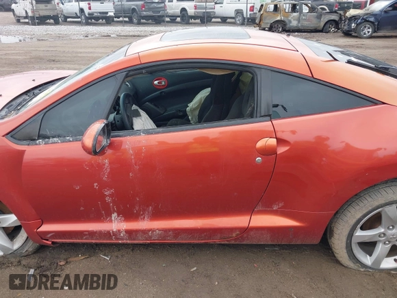 2007 Mitsubishi Eclipse GS with VIN 4A3AK24F47E068143, listed as a IAAI auction lot 41938814 with 1 mi miles. Bid and sale history available at carsss.com. Image 13.