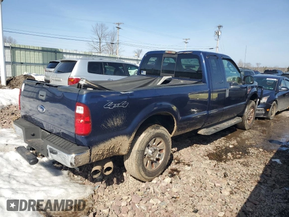2008 Ford Super Duty F-250 SRW XL with VIN 1FTSX21R98EE35322, listed as a Copart auction lot 48799265 with 180,153 mi miles and Salvage Title. Bid and sale history available at carsss.com. Image 3.