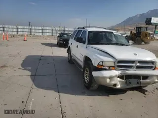 2001 Dodge Durango with VIN 1B4HS28N11F565524, listed as a Copart auction lot 80624454 with 142,770 mi miles and Salvage Title. Bid and sale history available at carsss.com. Image 10.