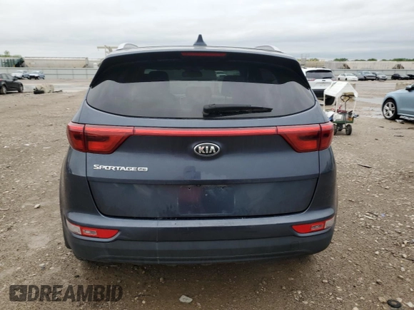 2017 Kia Sportage LX with VIN KNDPM3AC0H7292135, listed as a Copart auction lot 54866225 with 85,790 mi miles and Clean Title. Bid and sale history available at DreamBid. Image 6.