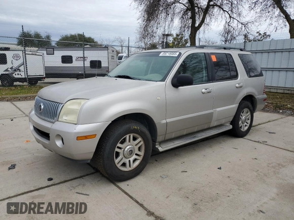 2003 Mercury Mountaineer Convenience z VIN 4M2ZU86K93UJ11852, wystawiony jako Copart lot #89218085 z przebiegiem 241 814 mil mil oraz Szkoda całkowita • Salvage title. Historia ofert i sprzedaży dostępna na DreamBid. Obrazek 1.