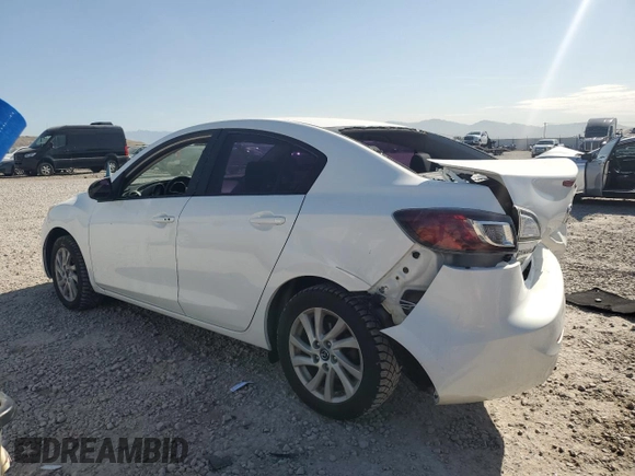 2013 Mazda 3 i Touring z VIN JM1BL1V76D1837136, wystawiony jako Copart lot #58501665 z przebiegiem 152 408 mil mil oraz Szkoda całkowita • Salvage title. Historia ofert i sprzedaży dostępna na DreamBid. Obrazek 2.