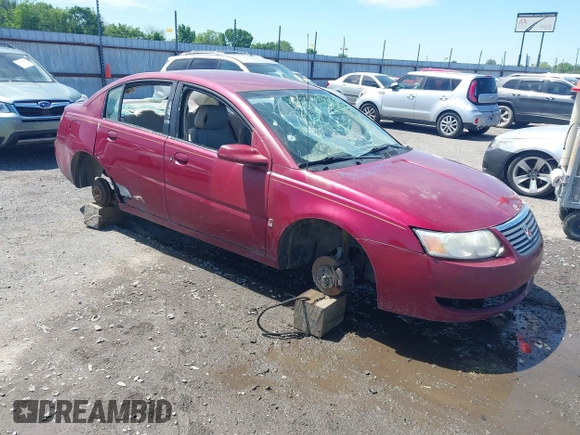 2007 Saturn ION with VIN 1G8AJ55FX7Z133070, listed as a IAAI auction lot 42100118 with 121,171 mi miles. Bid and sale history available at carsss.com. Image 1.