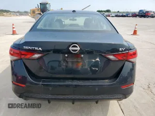 2024 Nissan Sentra SV with VIN 3N1AB8CV1RY278383, listed as a Copart auction lot 58337135 with 9,698 mi miles and Salvage title. Bid and sale history available at DreamBid. Image 6.