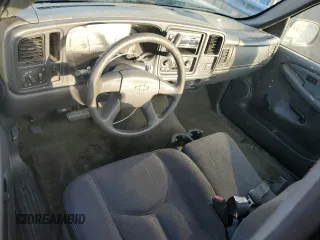 2004 Chevrolet Silverado 1500 Work Truck with VIN 1GCEC14X44Z187058, listed as a Copart auction lot 43433945 with 134,098 mi miles and Salvage Title. Bid and sale history available at carsss.com. Image 8.