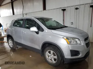 2016 Chevrolet Trax LS with VIN 3GNCJNSB1GL276097, listed as a Copart auction lot 47018065 with 89,362 mi miles and Salvage Title. Bid and sale history available at carsss.com. Image 4.