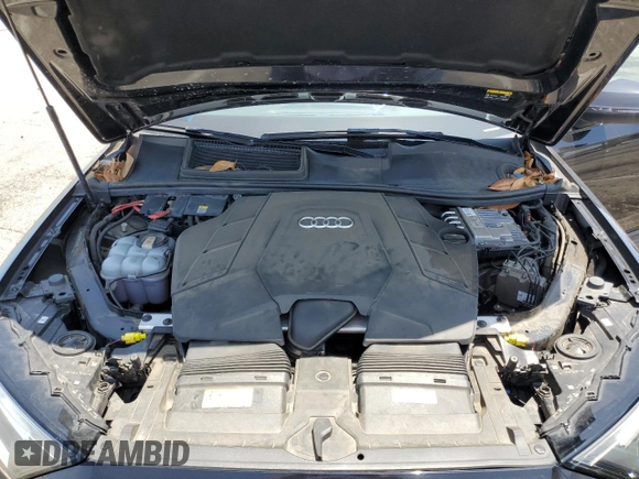 2021 Audi Q7 Premium Plus with VIN WA1LXAF70MD013214, listed as a Copart auction lot 59407865 with 48,834 mi miles and Salvage title. Bid and sale history available at DreamBid. Image 12.