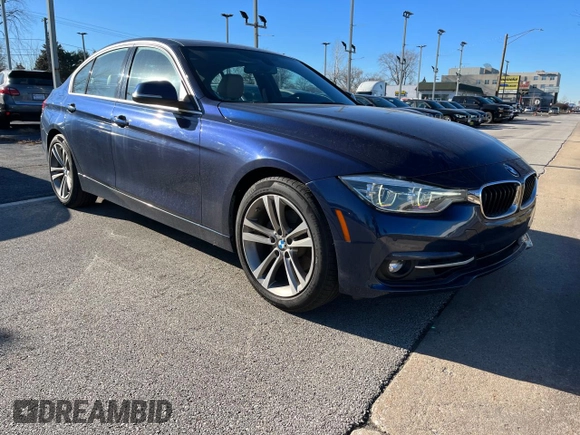 2017 BMW 3 Series 330i with VIN WBA8B9C53HK884571, listed as a Copart auction lot 86259974 with 42,771 mi miles and Clean Title. Bid and sale history available at DreamBid. Image 1.