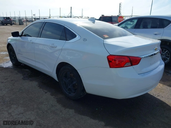 2016 Chevrolet Impala LS with VIN 2G11X5SA2G9170940, listed as a IAAI auction lot 41558728 with 105,990 mi miles. Bid and sale history available at carsss.com. Image 3.