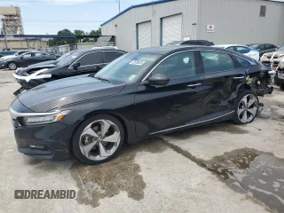 2019 Honda Accord Touring с VIN 1HGCV2F91KA003438, выставлен на аукционе Copart как лот 62588035 с пробегом 60 316 миль миль и Списание • Salvage title. История ставок и продаж доступна на DreamBid. Изображение 1.
