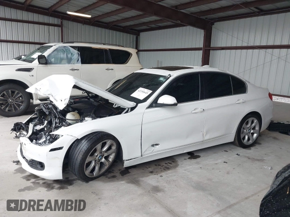2015 BMW 3 Series 328i xDrive with VIN WBA3B3G55FNR86497, listed as a IAAI auction lot 42350645 with 56,688 mi miles and . Bid and sale history available at DreamBid. Image 14.