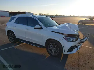 2022 Mercedes-Benz GLE with VIN 4JGFB5KB9NA741678, listed as a IAAI auction lot 41240002 with 44,656 mi miles. Bid and sale history available at carsss.com. Image 1.
