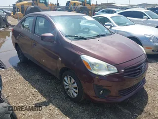 2017 Mitsubishi Mirage G4 ES with VIN ML32F3FJ8HH003317, listed as a IAAI auction lot 41925132 with 158,896 mi miles. Bid and sale history available at carsss.com. Image 1.