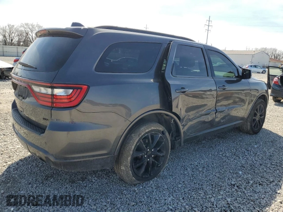 2018 Dodge Durango GT with VIN 1C4RDJDG3JC194788, listed as a Copart auction lot 50015125 with 87,524 mi miles and Salvage Title. Bid and sale history available at DreamBid. Image 3.