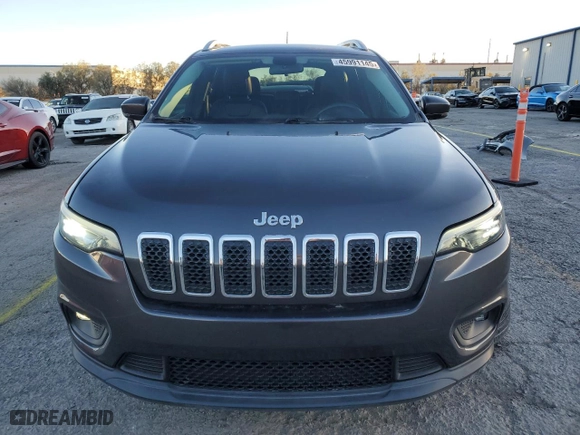 2019 Jeep Cherokee Latitude Plus with VIN 1C4PJLLBXKD248116, listed as a Copart auction lot 45991145 with 66,365 mi miles and Salvage Title. Bid and sale history available at carsss.com. Image 5.