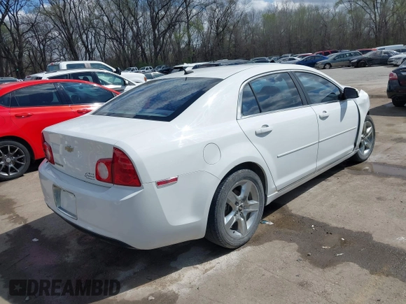 2010 Chevrolet Malibu 1LT with VIN 1G1ZC5EB4AF313792, listed as a IAAI auction lot 41906321 with 310,793 mi miles and . Bid and sale history available at DreamBid. Image 4.