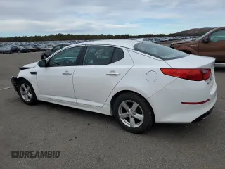 2015 Kia Optima LX with VIN KNAGM4A77F5597792, listed as a Copart auction lot 41701215 with 66,135 mi miles and Salvage Title. Bid and sale history available at carsss.com. Image 2.