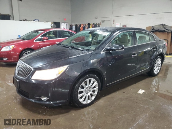 2013 Buick LaCrosse Premium 1 with VIN 1G4GF5E35DF303576, listed as a Copart auction lot 52199915 with 214,540 mi miles and Salvage Title. Bid and sale history available at carsss.com. Image 1.