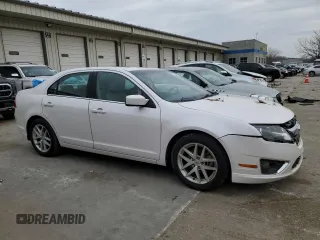 2010 Ford Fusion SEL with VIN 3FAHP0JA2AR328534, listed as a Copart auction lot 49550605 with 157,739 mi miles and Salvage Title. Bid and sale history available at carsss.com. Image 4.