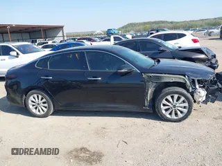 2018 Kia Optima LX with VIN 5XXGT4L36JG220911, listed as a IAAI auction lot 41903062 with 108,080 mi miles. Bid and sale history available at carsss.com. Image 14.