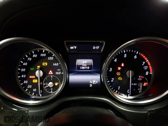 2015 Mercedes-Benz M 400 with VIN 4JGDA5GB0FA513220, listed as a Copart auction lot 49064195 with 138,715 mi miles and Clean Title. Bid and sale history available at DreamBid. Image 9.