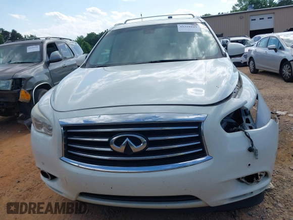 2015 Infiniti QX60 with VIN 5N1AL0MM2FC533155, listed as a IAAI auction lot 42318943 with 197,033 mi miles and . Bid and sale history available at DreamBid. Image 13.