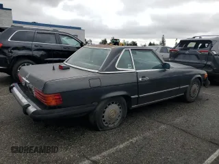 1987 Mercedes-Benz 560 Series 560SL with VIN WDBBA48D0HA066539, listed as a Copart auction lot 51283015 with 312,335 mi miles and Clean Title. Bid and sale history available at carsss.com. Image 3.